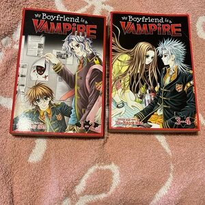 My boyfriend is a vampire volumes 1-2 and 3-4